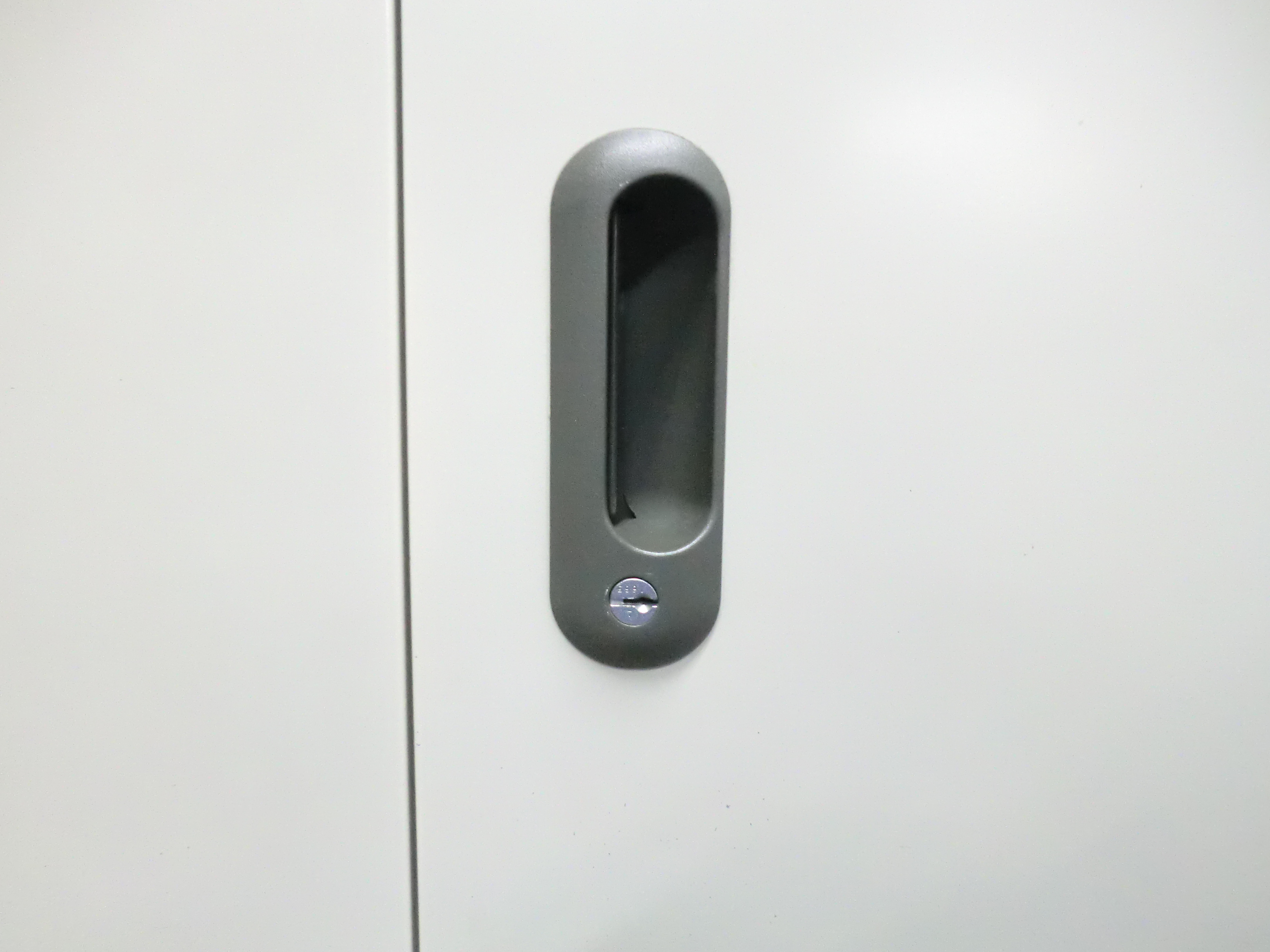 プラス/リンクス/ ニューグレー / 【中古】 上下連結書庫