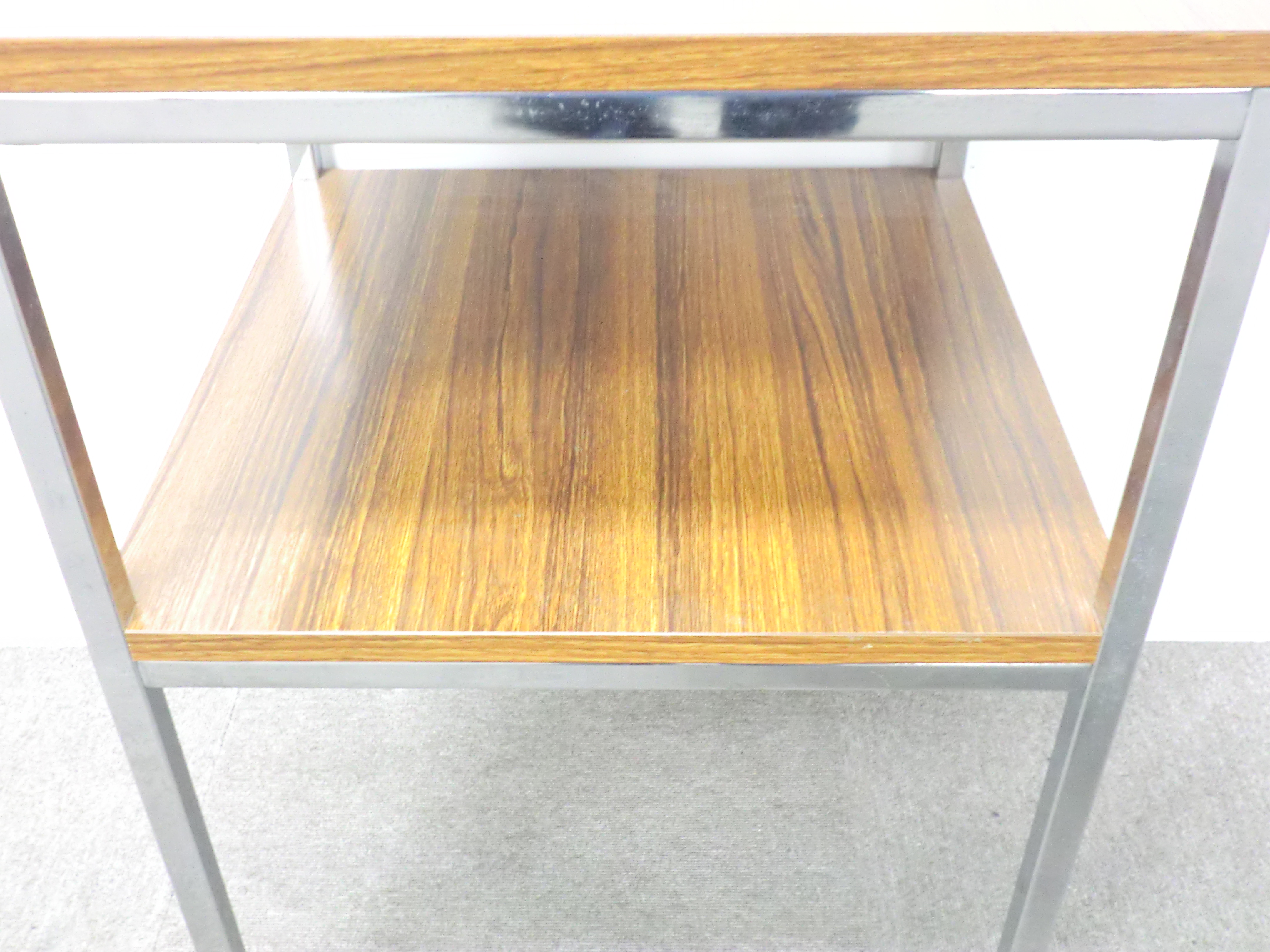 電話台 / 木目調 / 【中古】