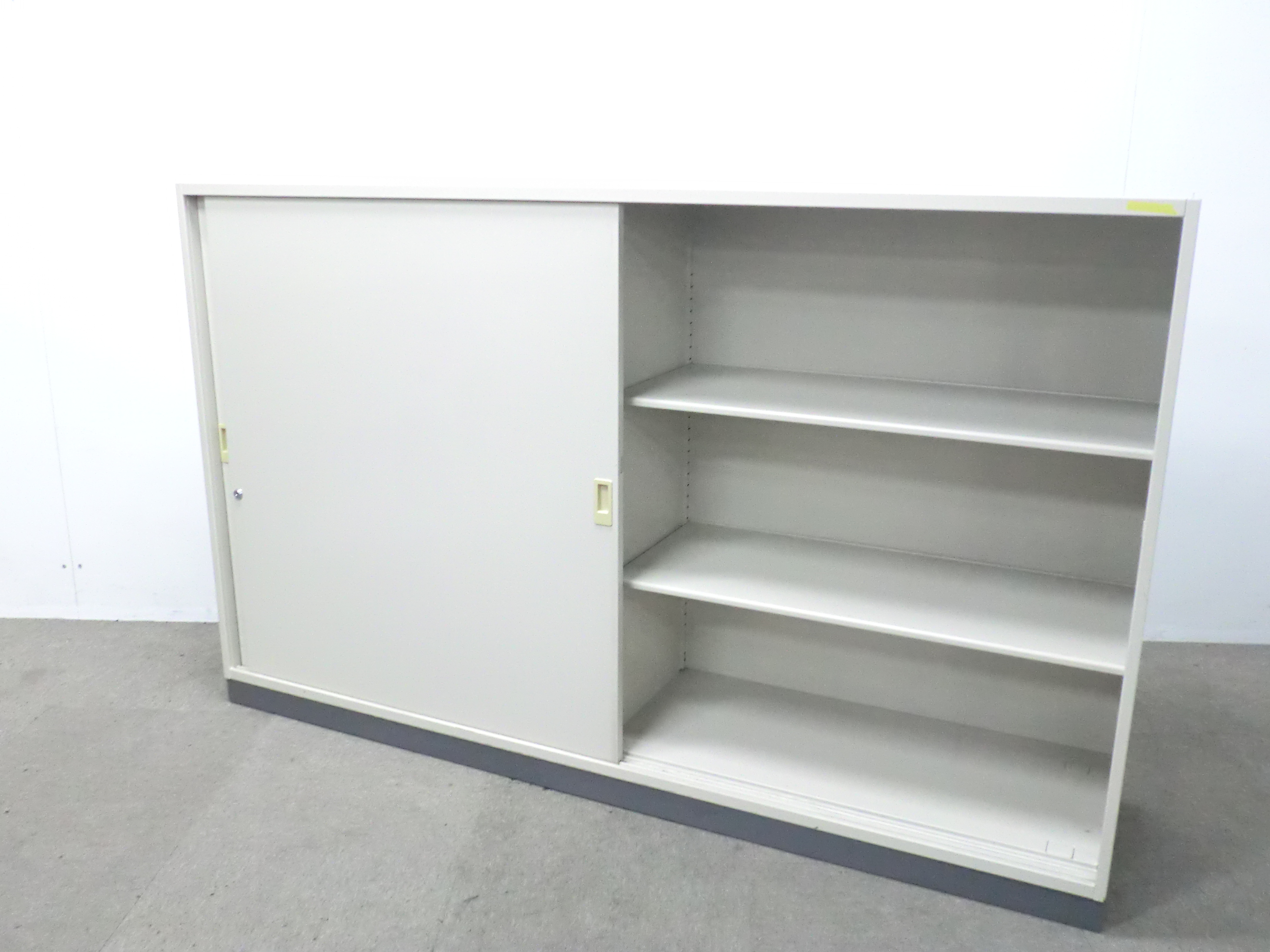 コクヨ / ニューグレー / 【中古】 引違い書庫