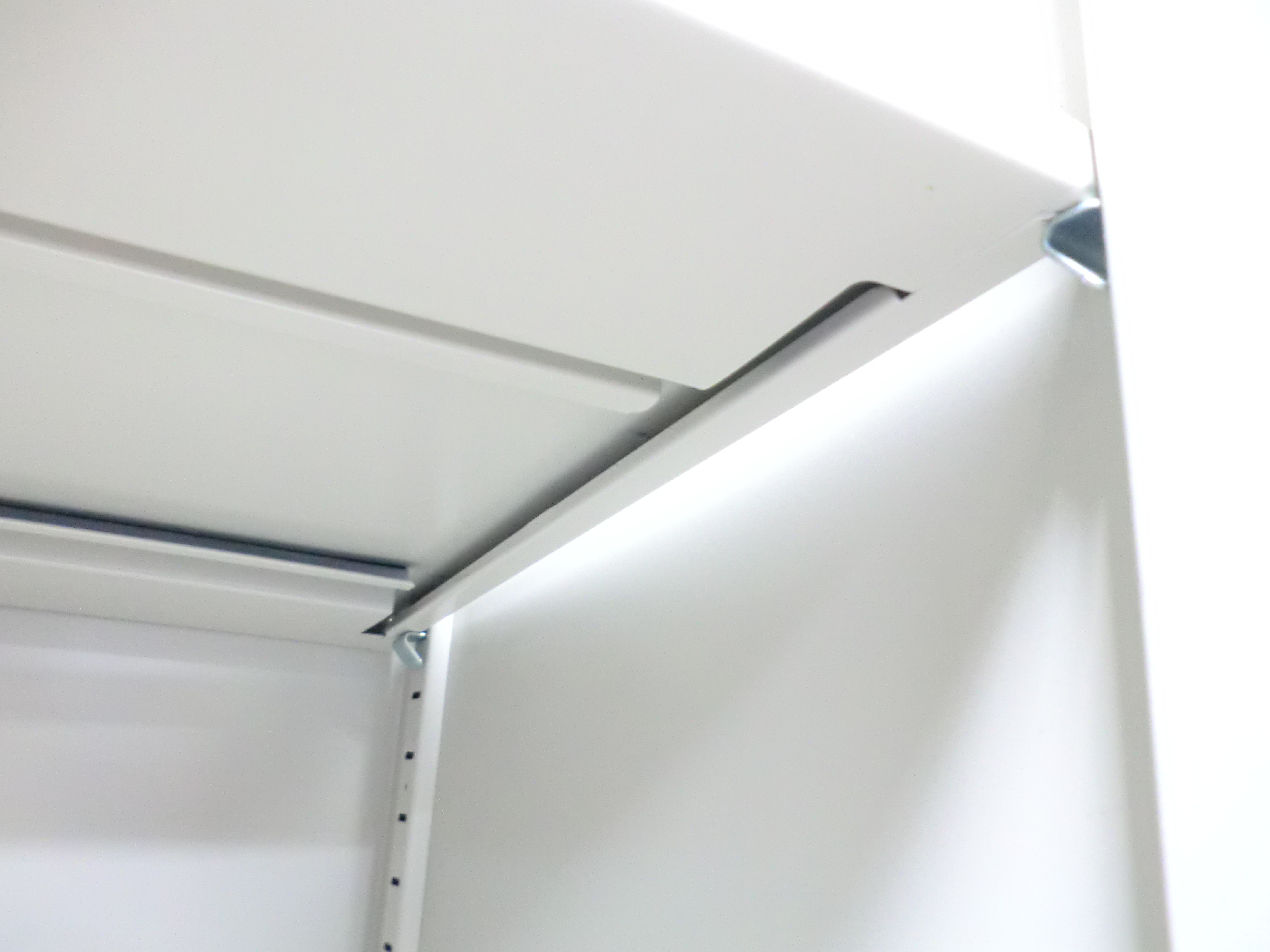 コクヨ/BWN/ニューグレー / 【 中古 】 上下連結書庫