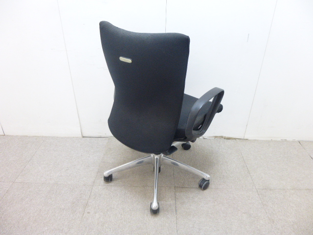 オカムラ/フィーゴ/ブラック/肘有/ループ/【中古】