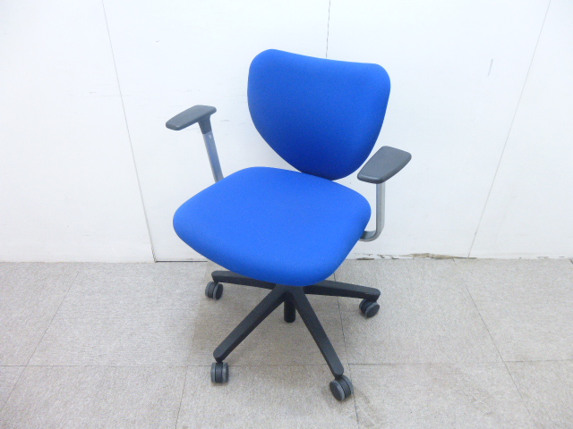 ウチダ/エポ/OAチェア/肘有/【中古】