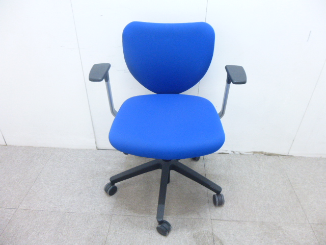 ウチダ/エポ/OAチェア/肘有/【中古】