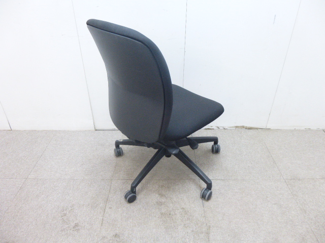 スチールケース/アプト/ブラック/OAチェア/肘無