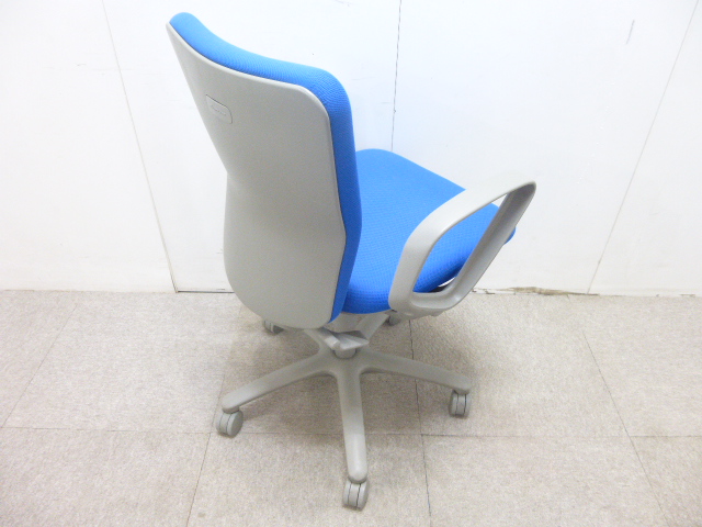 オカムラ/カロッツア/ブルー/OAチェア/肘有/