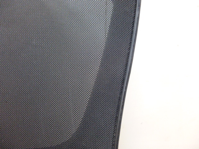 ブラック/OAチェア/肘無/メッシュ/【中古】/