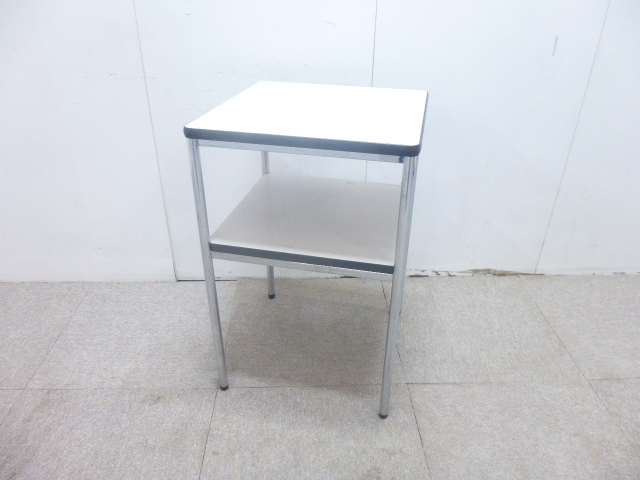 コクヨ/ホワイト/電話台/【中古】