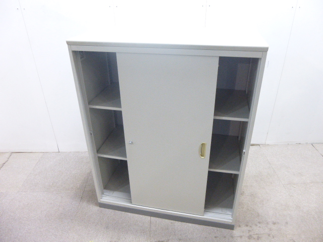 ナイキ/ニューグレー/引違キャビネット/【中古】