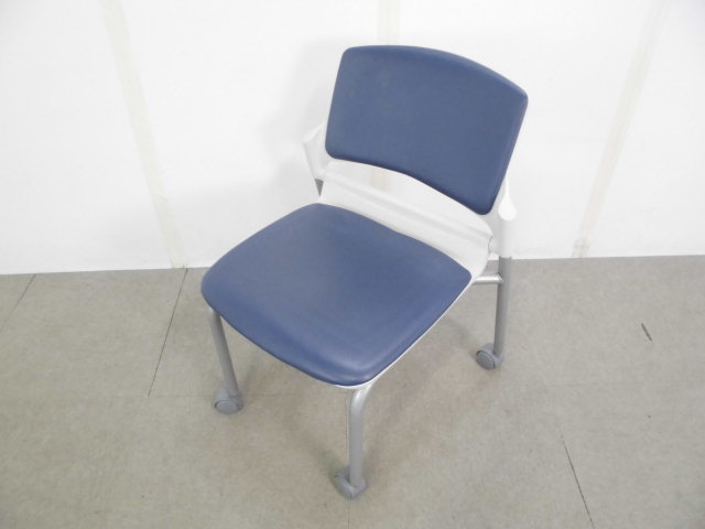 ウチダ / ダークブルー / ビニールレザー / カートチェ