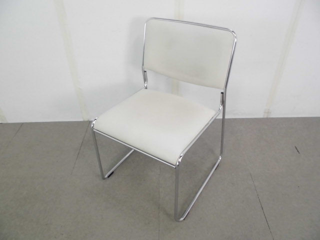 スタッキングチェア / ホワイト
