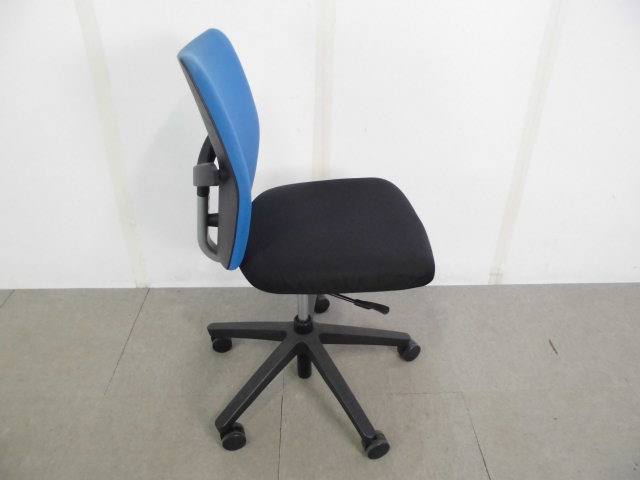 エポチェア / ウチダ / ブルー / 肘無し