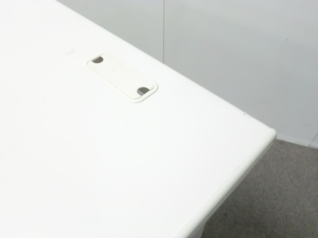 プラス / LA / ホワイト / 【中古】 平デスク