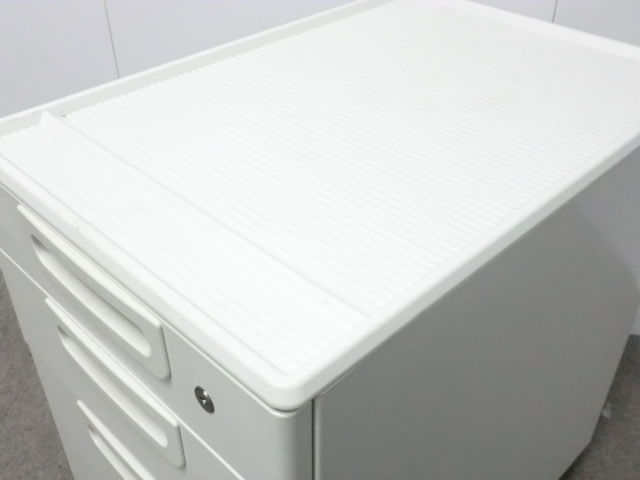 プラス / LA / ホワイト / 【中古】 3段ワゴン