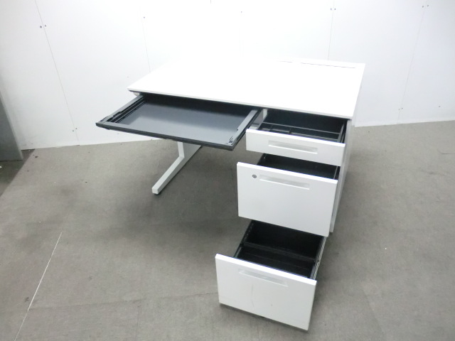 コクヨ / IS / ホワイト / 片袖デスク