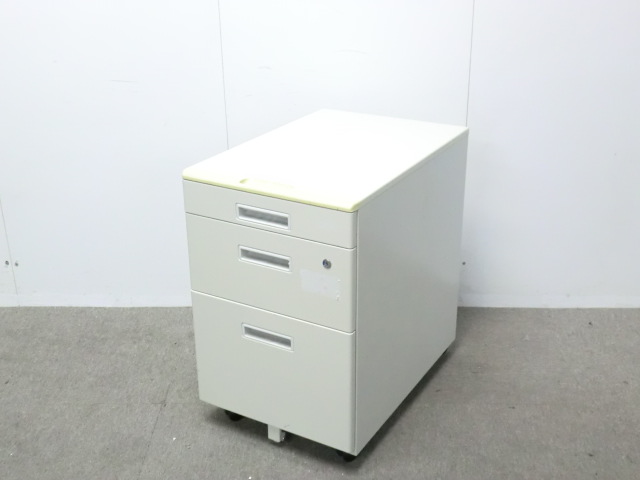 TOYOSTEEL / ホワイト / 【中古】 3段ワゴン