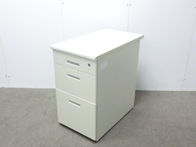 TOYOSTEEL / ホワイト / 【中古】 3段脇机