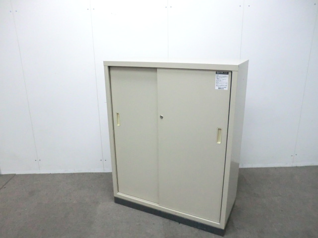 コクヨ / ニューグレー / 【中古】 引違い書庫