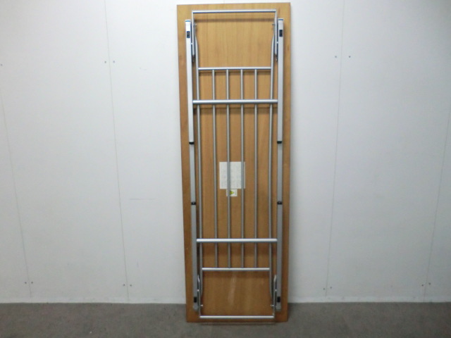 折り畳みテーブル / ホワイト / 【中古】