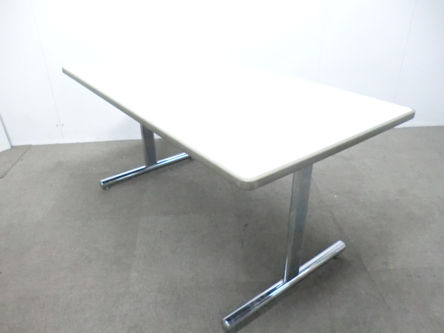 会議テーブル / ニューグレー / 【中古】 キズ有