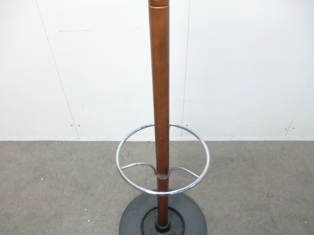 ポールハンガー / 木目調 / 【中古】