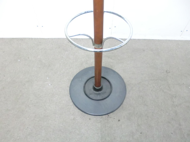 ポールハンガー / 木目調 / 【中古】