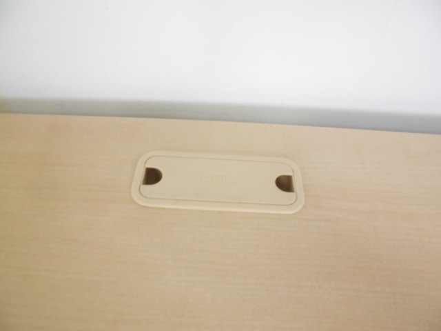 プラス/ フラットライン / 木目調 / 【中古】 平デスク