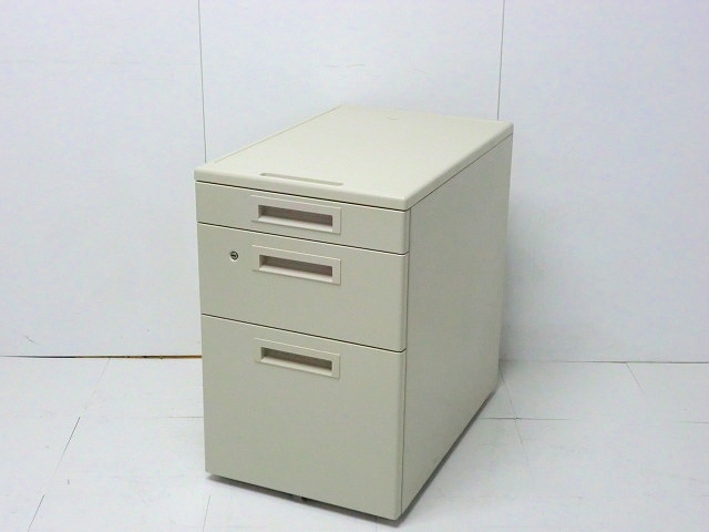 コクヨ / ニューグレー 【中古】 3段ワゴン