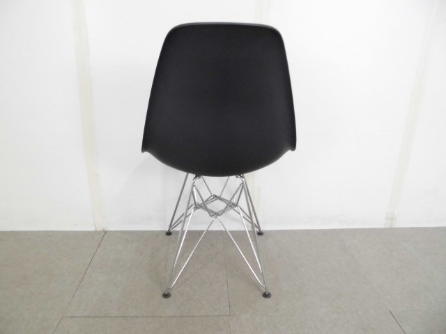 デザインシェルチェア/ブラック/【中古】