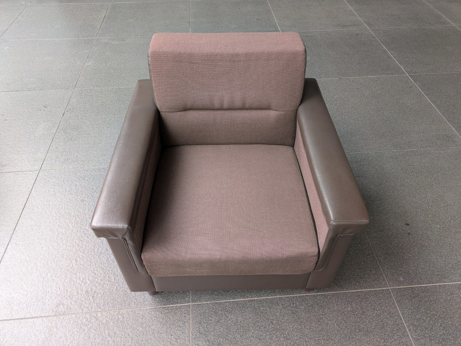 ブラウン/【中古】応接5点セット