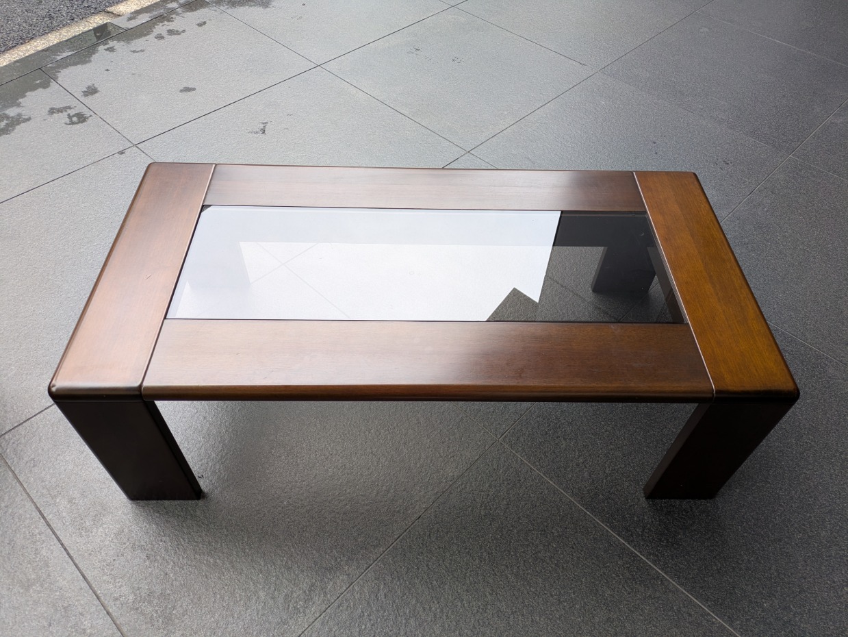 ブラウン/【中古】応接5点セット