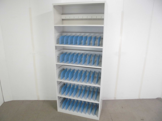 オープンキャビネット / ホワイト / 仕切り板付