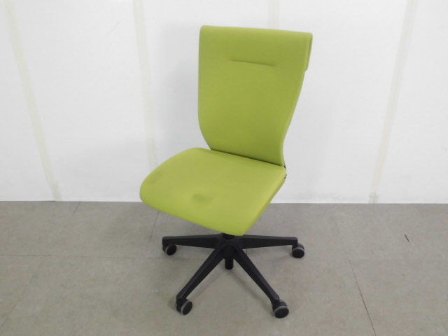 コセール/ イトーキ / グリーン / OAチェア肘無し