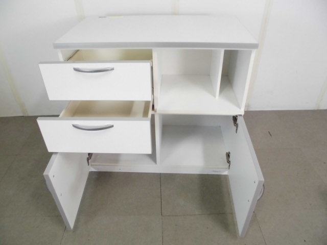 オカムラ / キッチンキャビネット / ホワイト