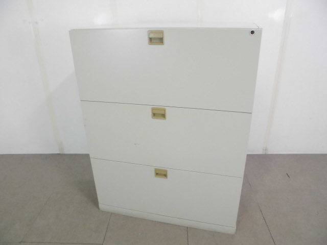 ナイキ / ニューグレー / 3段ラテラルキャビネット