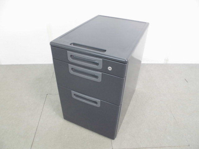 プラス / LA / ブラック / 3段ワゴン