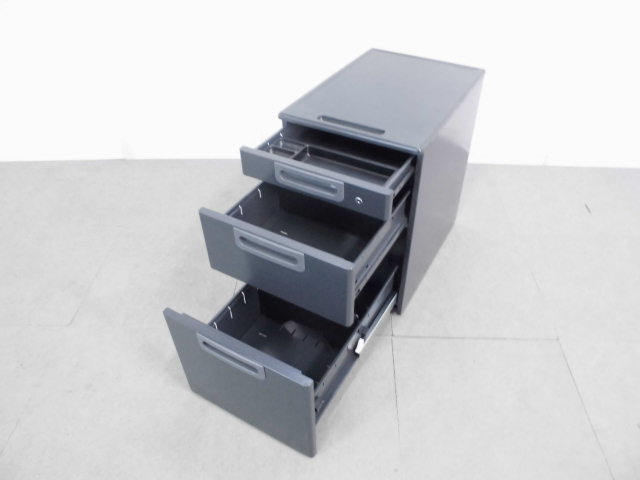 プラス / LA / ブラック / 3段ワゴン