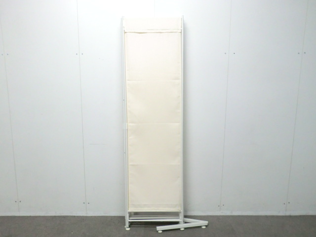 6連衝立 / ホワイト / 【中古】