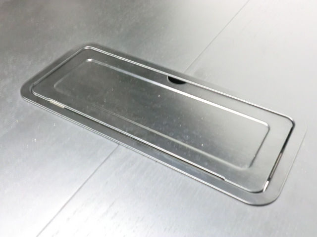 会議テーブル / ブラック / 【中古】 2枚天板