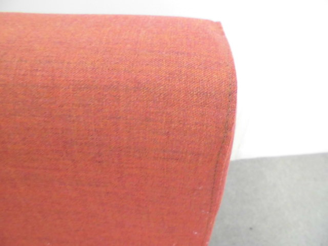 オカムラ / レッド / 3人用ソファー