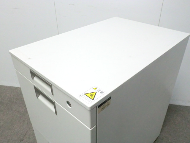 イトーキ / ホワイト / 【中古】 3段ハイワゴン