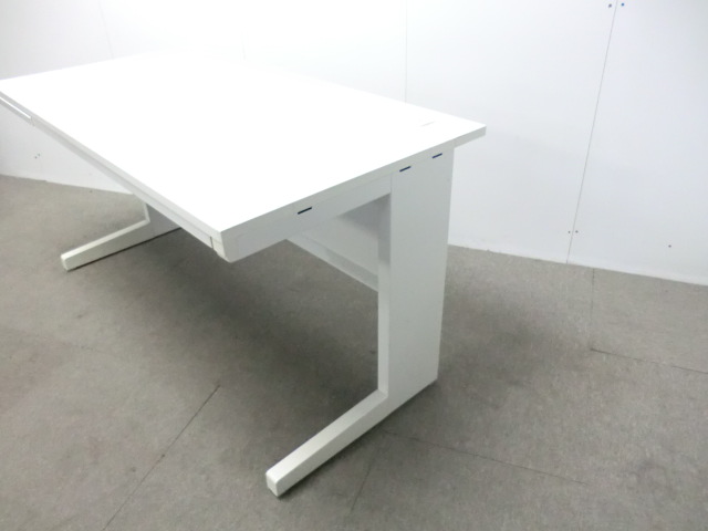 イナバ / デュエナ / ホワイト / 【中古】 平デスク