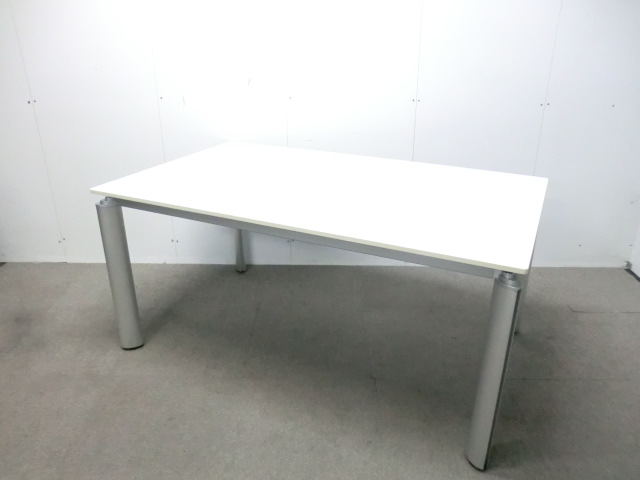 ライオン / ホワイト / 【中古】 会議テーブル