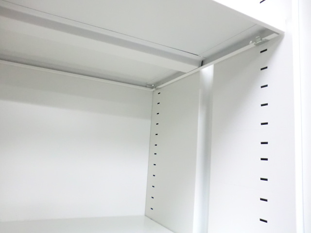 イナバ/ リベスト / ホワイト / 【中古】 上下連結書庫