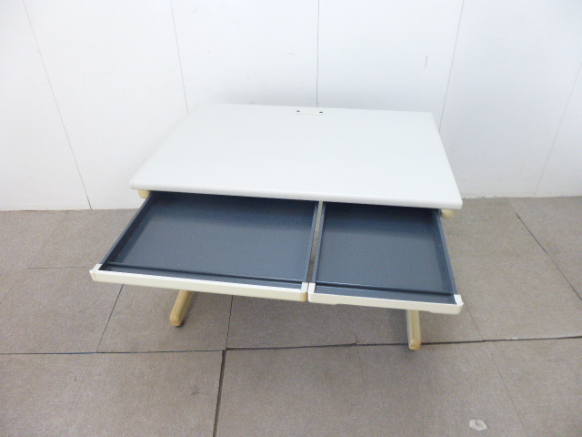 プラス/RY-T107/ニューグレー/平デスク/