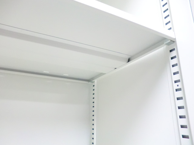 イトーキ/シンライン/ ホワイト / 【中古】 上下連結書庫