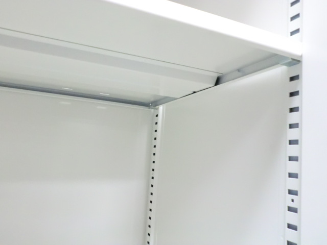 イトーキ/シンライン/ホワイト/【中古】オープンキャビネット