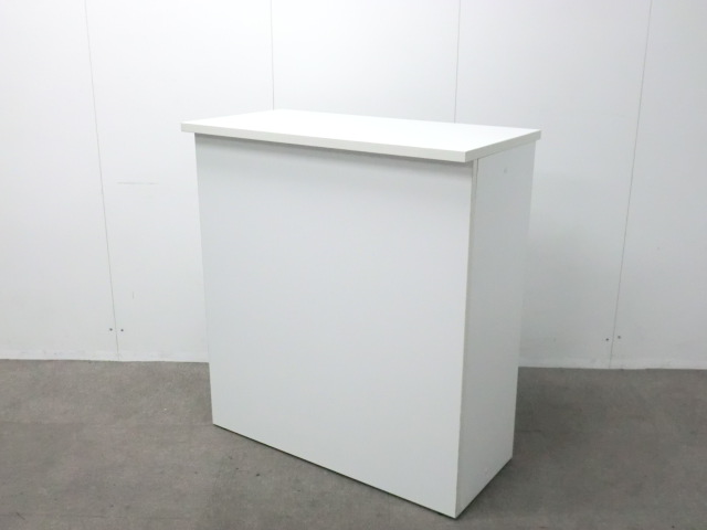 イトーキ / ホワイト / 【中古】 ハイカウンター