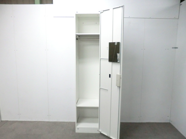 イトーキ/シンライン/ ホワイト / 【中古】 ワードローブ