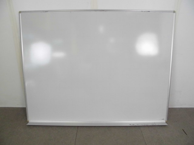 壁掛けホワイトボード/ホワイト/【中古】
