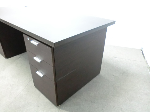 コクヨ / 木目調 / 【中古】 役員デスク